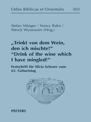 cover image of 'Trinkt von dem Wein, den ich mischte!' 'Drink of the Wine which I have Mingled!'